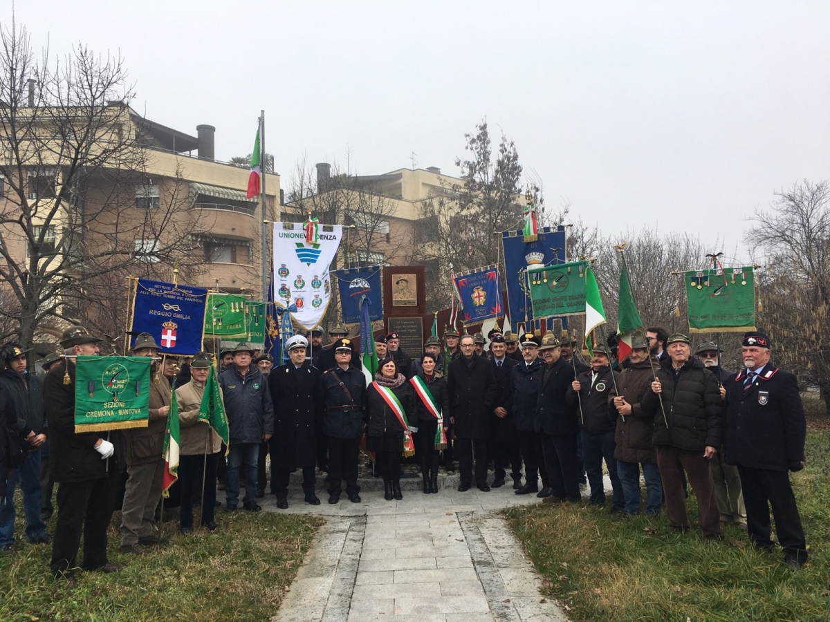 commemoraz generale reverberi, foto di gruppo