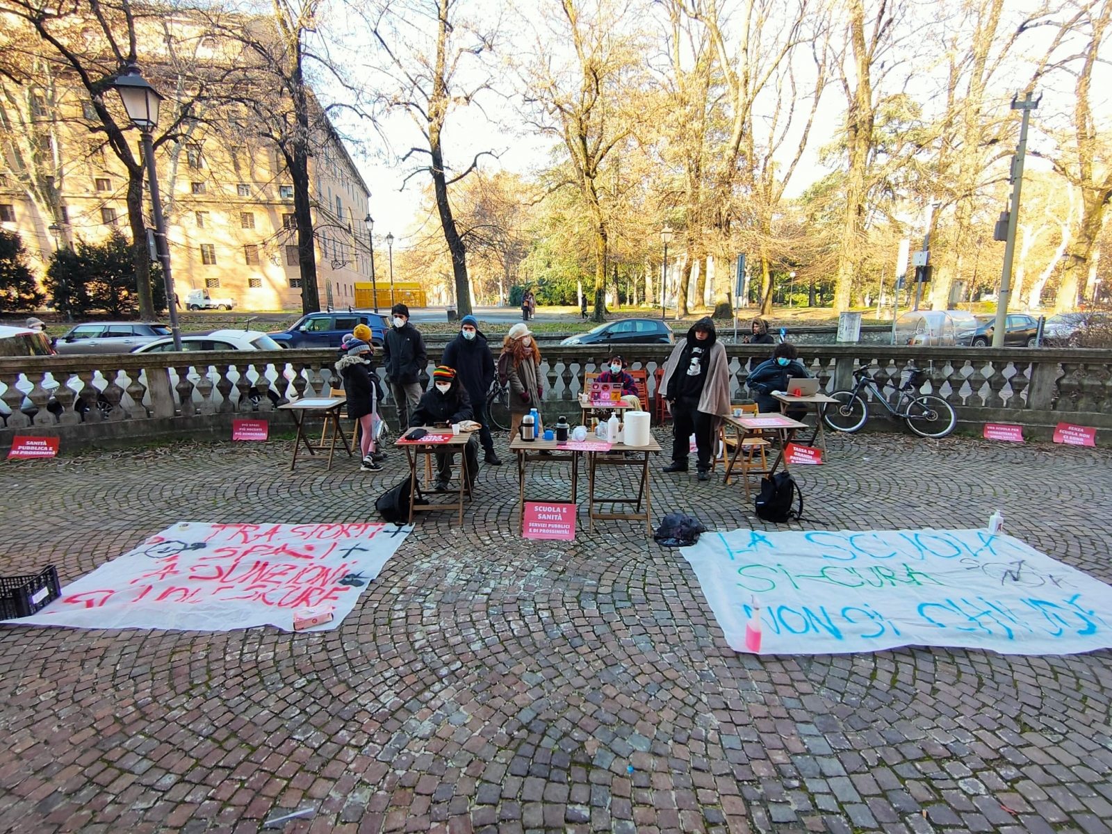 scuola protesta studenti dad liceo chierici reggio emilia covid 16 1 (4)