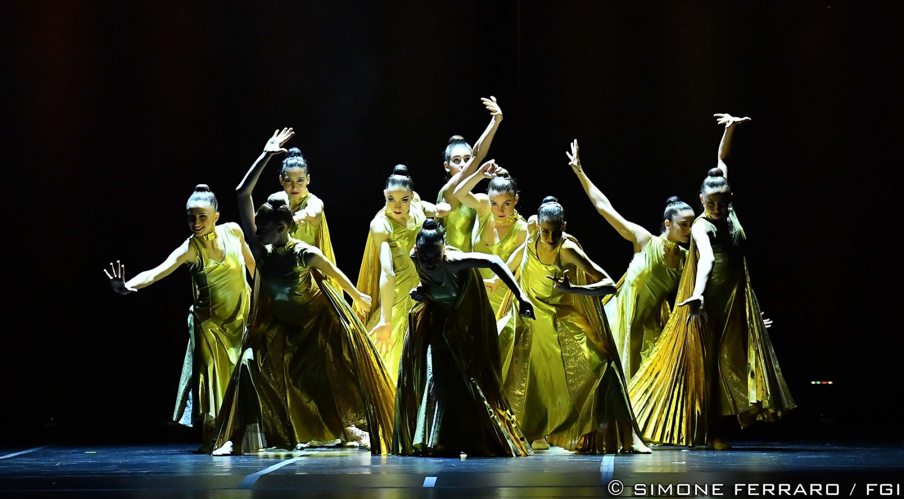 Venezia 01 aprile 2019Teatro la Fenice, spettacolo per i 150 anni della Federazione Ginnastica d'Italia.© foto di Simone Ferraro / FGI 0002 FGI Simone Ferraro SFA_7420 copia