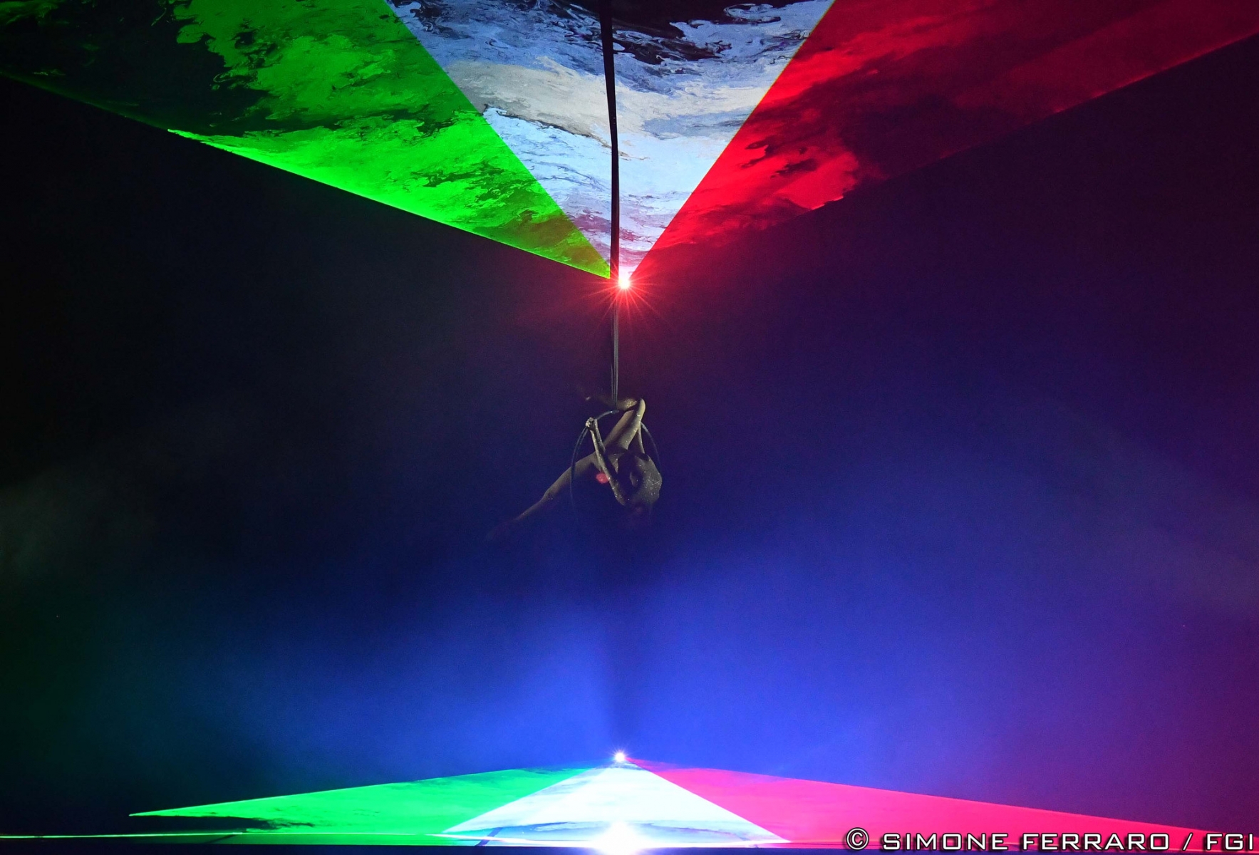 Venezia 01 aprile 2019Teatro la Fenice, spettacolo per i 150 anni della Federazione Ginnastica d'Italia.© foto di Simone Ferraro / FGI 0026 FGI Simone Ferraro SFA_7647 copia
