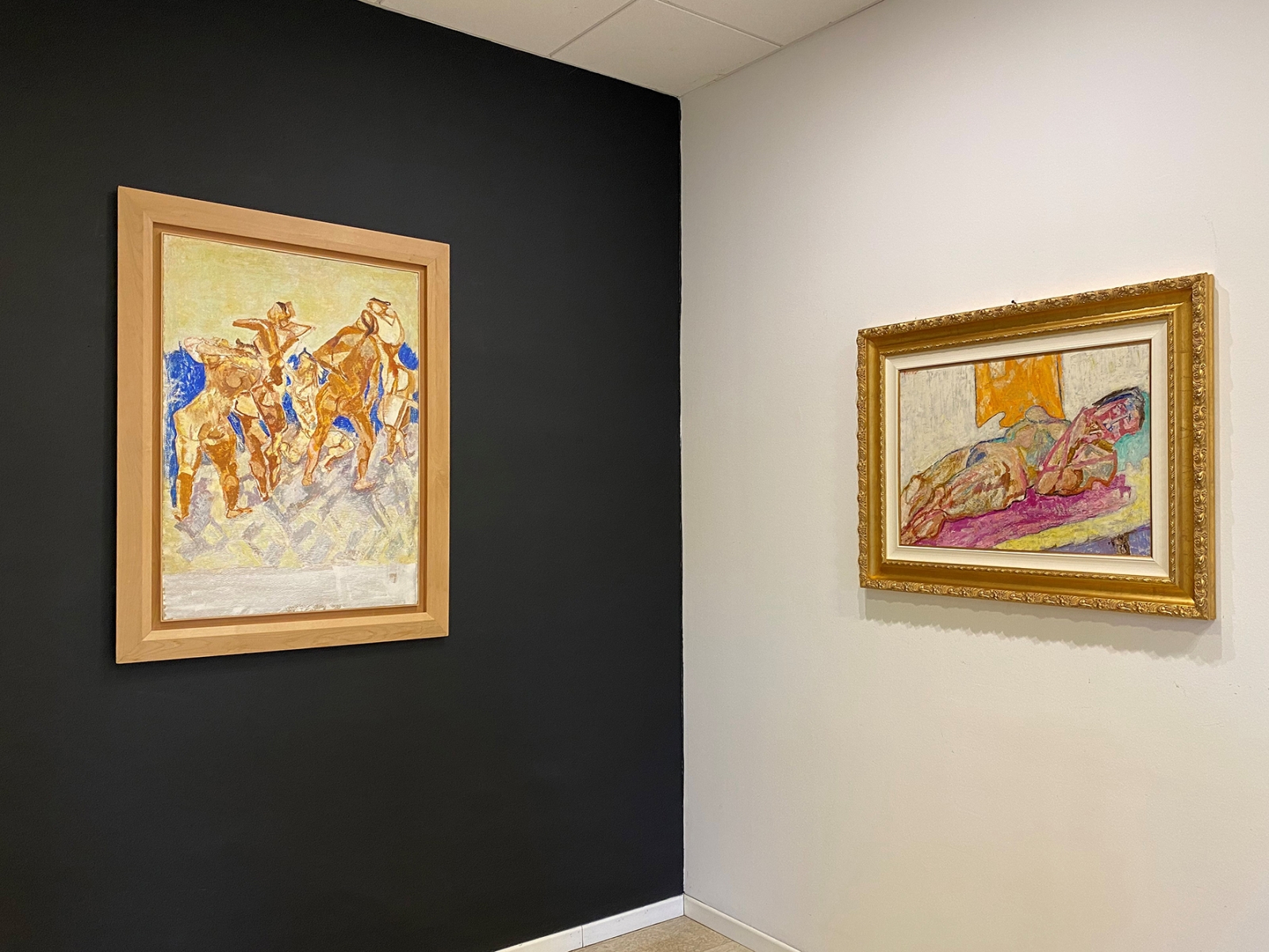 Veduta della mostra Fausto Pirandello, Poesia della cruda realtà, Galleria de' Bonis, Reggio Emilia (6)