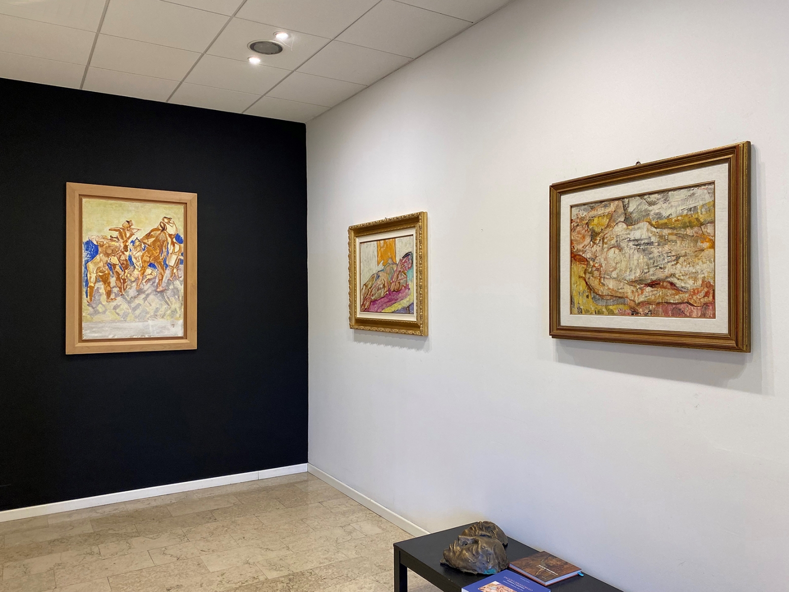 Veduta della mostra Fausto Pirandello, Poesia della cruda realtà, Galleria de' Bonis, Reggio Emilia (7)