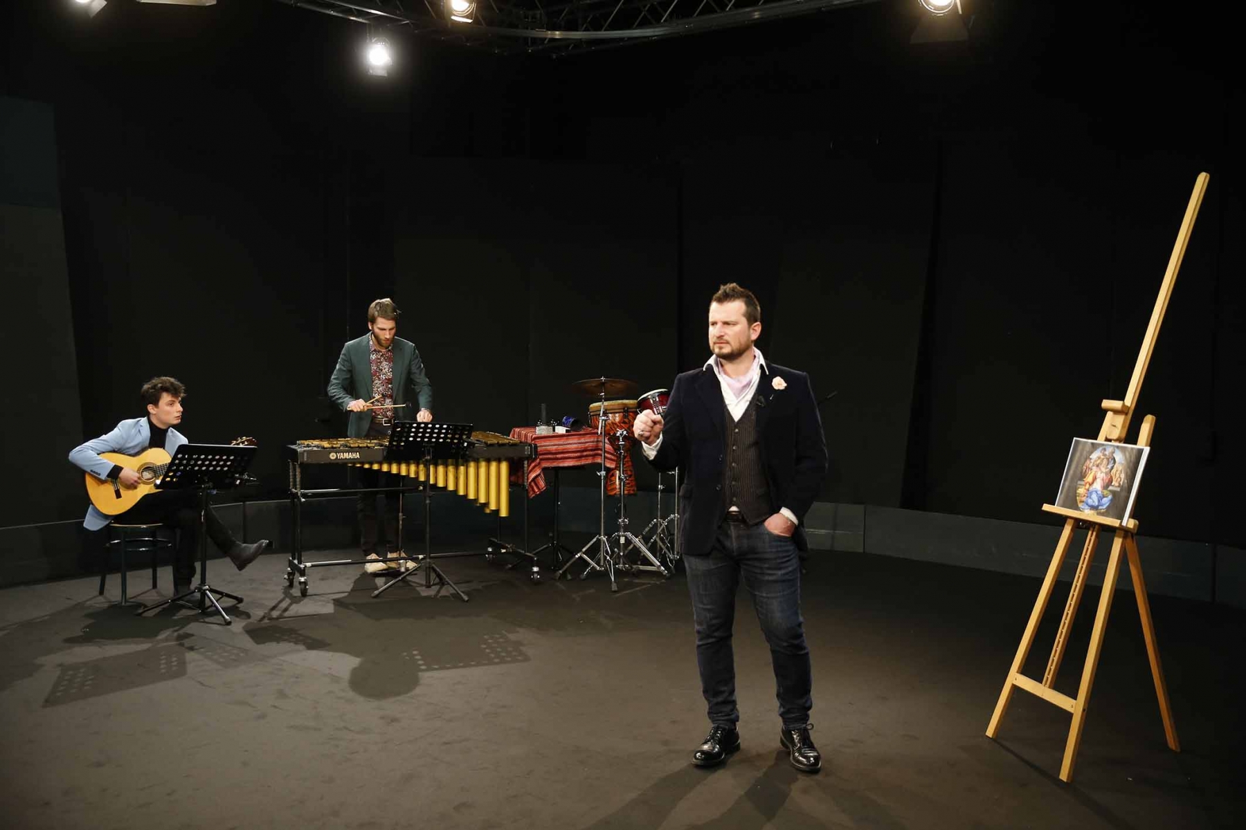 francesco lenzini giorgio genta edoardo ponzi backstage telereggio (15)