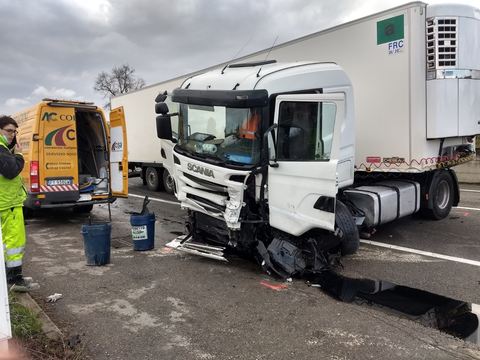 incidente stradale morto silvano ferris candiano 9 12 2021 (2)