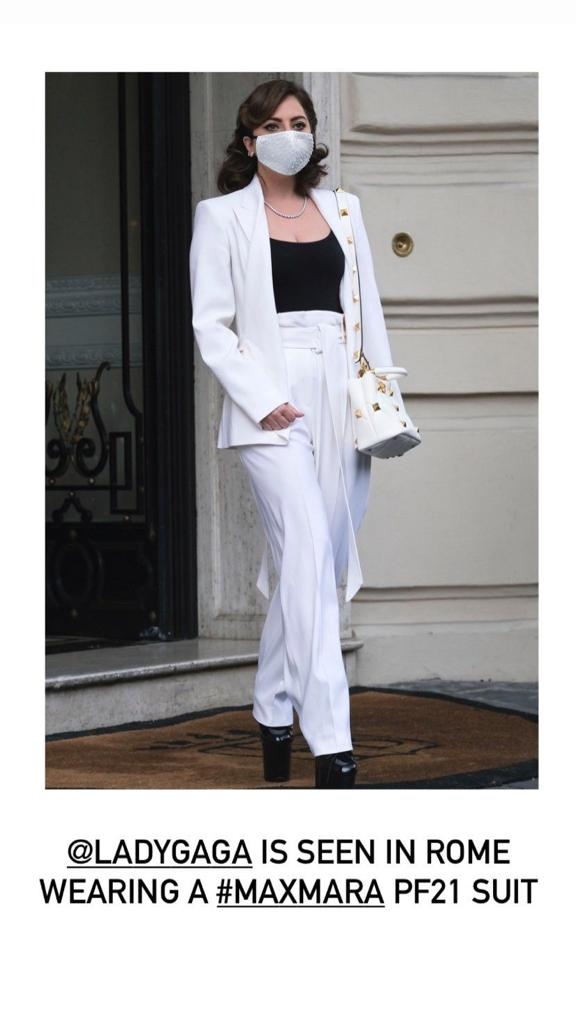 lady gaga max mara film gucci milano (2)