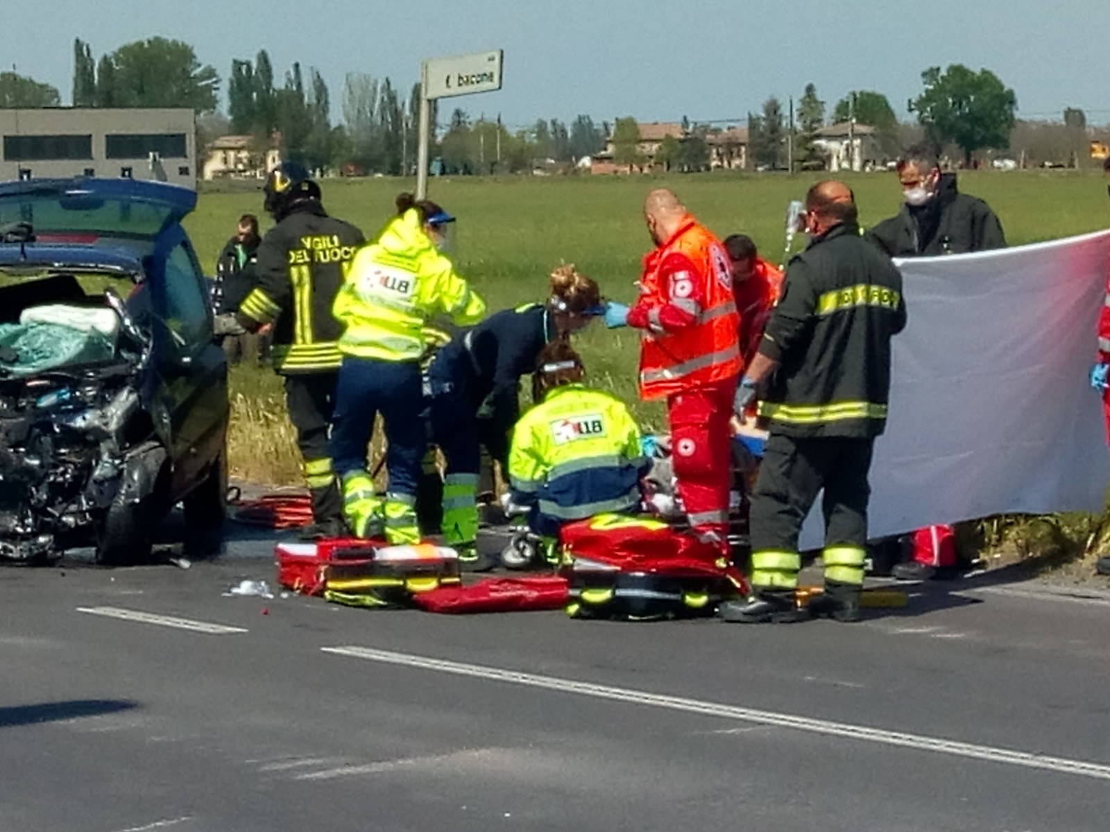 scontro frontale incidente masone reggio emilia 15 4 2020 (3)