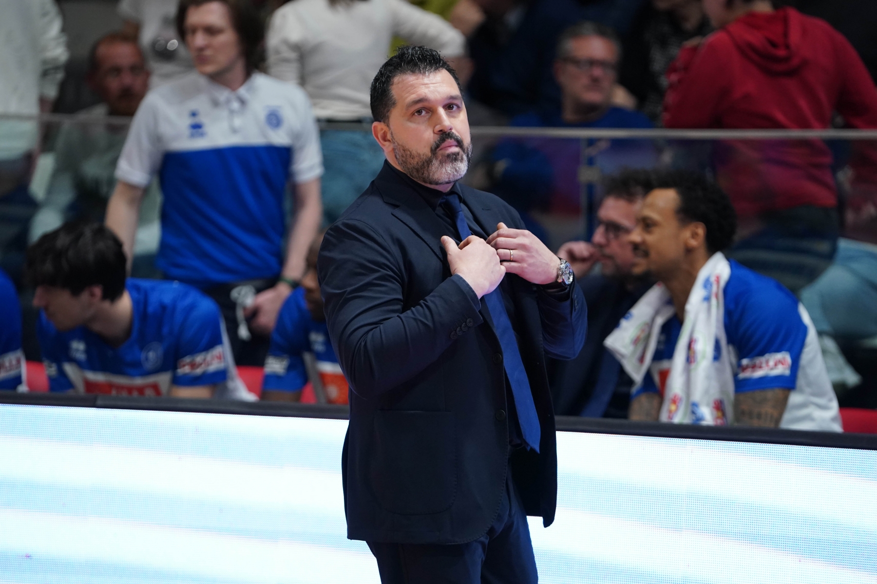 ALESSANDRO MAGROUnahotels Reggio Emilia - Germani BresciaLBA Legabasket Serie A UnipolSAI 2022/2023Reggio Emilia, 23/04/2023 ALESSANDRO MAGRO
Unahotels Reggio Emilia - Germani Brescia
LBA Legabasket Serie A UnipolSAI 2022/2023
Reggio Emilia, 23/04/2023