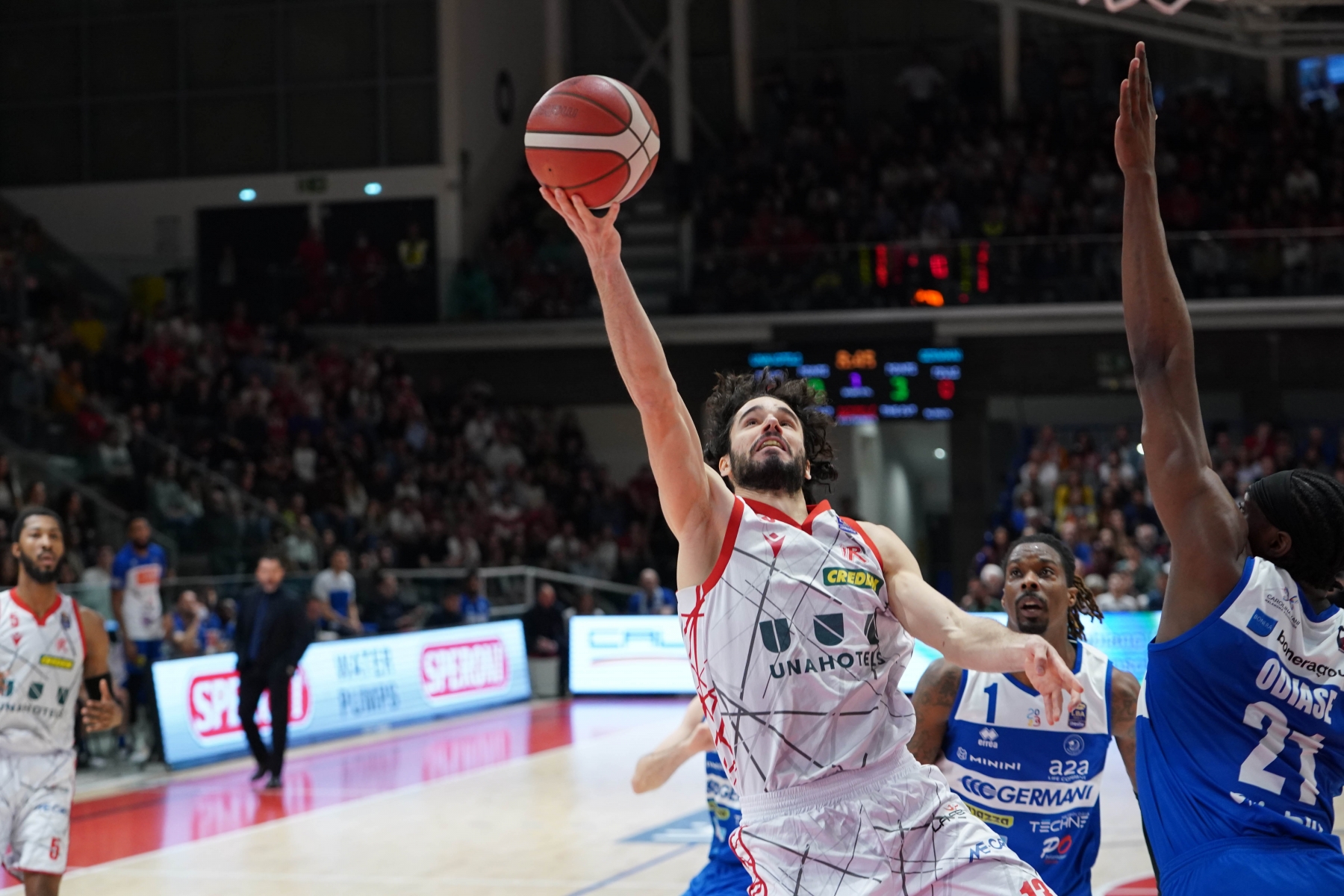Michele Vitali Unahotels Reggio Emilia - Germani BresciaLBA Legabasket Serie A UnipolSAI 2022/2023Reggio Emilia, 23/04/2023 Michele Vitali
Unahotels Reggio Emilia - Germani Brescia
LBA Legabasket Serie A UnipolSAI 2022/2023
Reggio Emilia, 23/04/2023