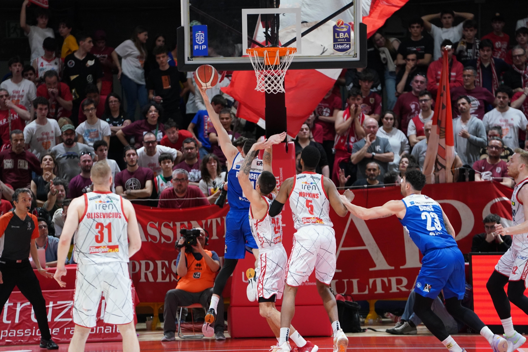 Bertram Yachts Derthona Tortona - Unahotels Reggio EmiliaUnahotels Reggio Emilia - Germani BresciaLBA Legabasket Serie A UnipolSAI 2022/2023Reggio Emilia, 23/04/2023 Bertram Yachts Derthona Tortona - Unahotels Reggio Emilia
Unahotels Reggio Emilia - Germani Brescia
LBA Legabasket Serie A UnipolSAI 2022/2023
Reggio Emilia, 23/04/2023