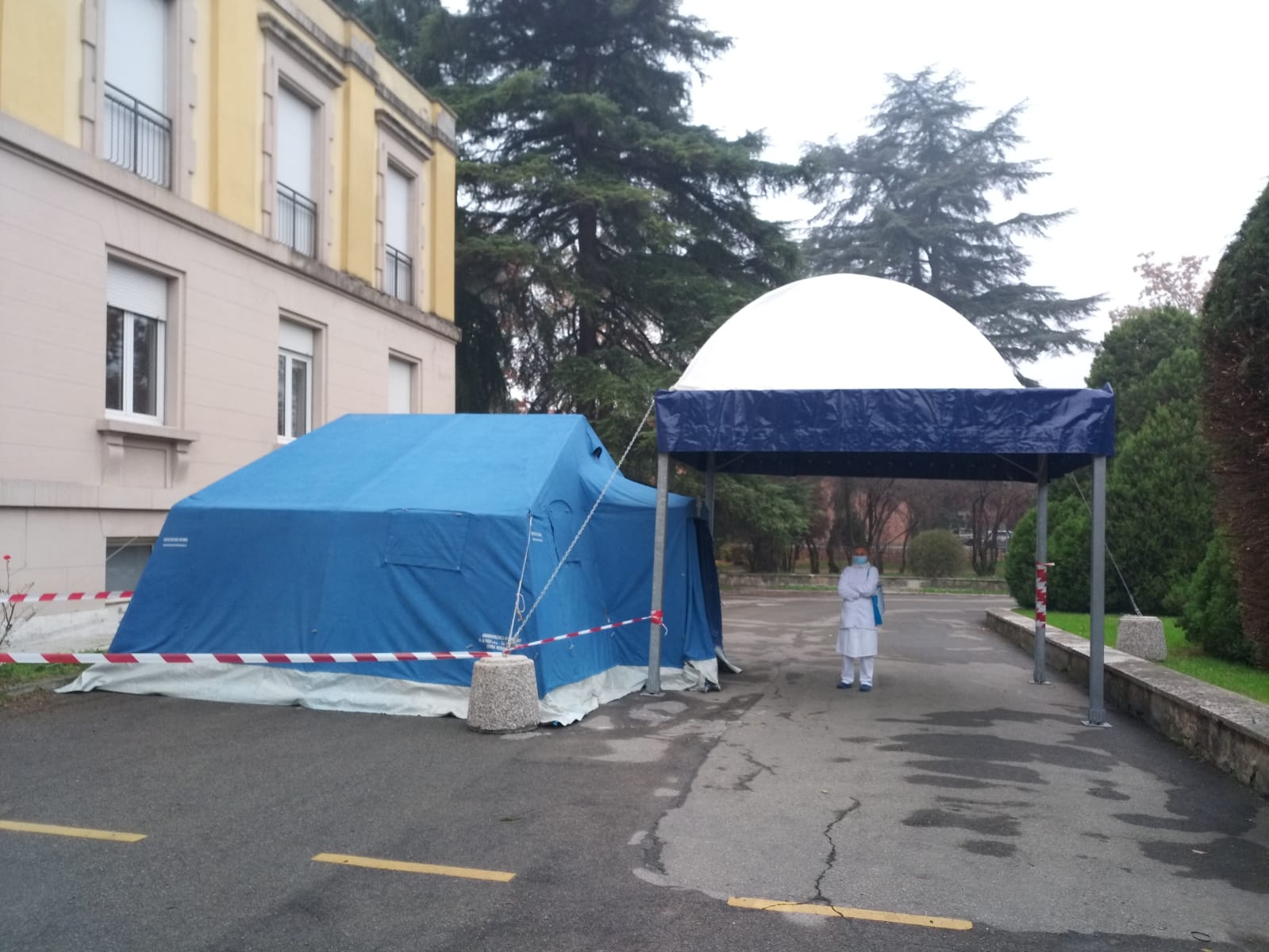 protezione civile ospedale spallanzani drive trough covid19 reggio emilia (4)