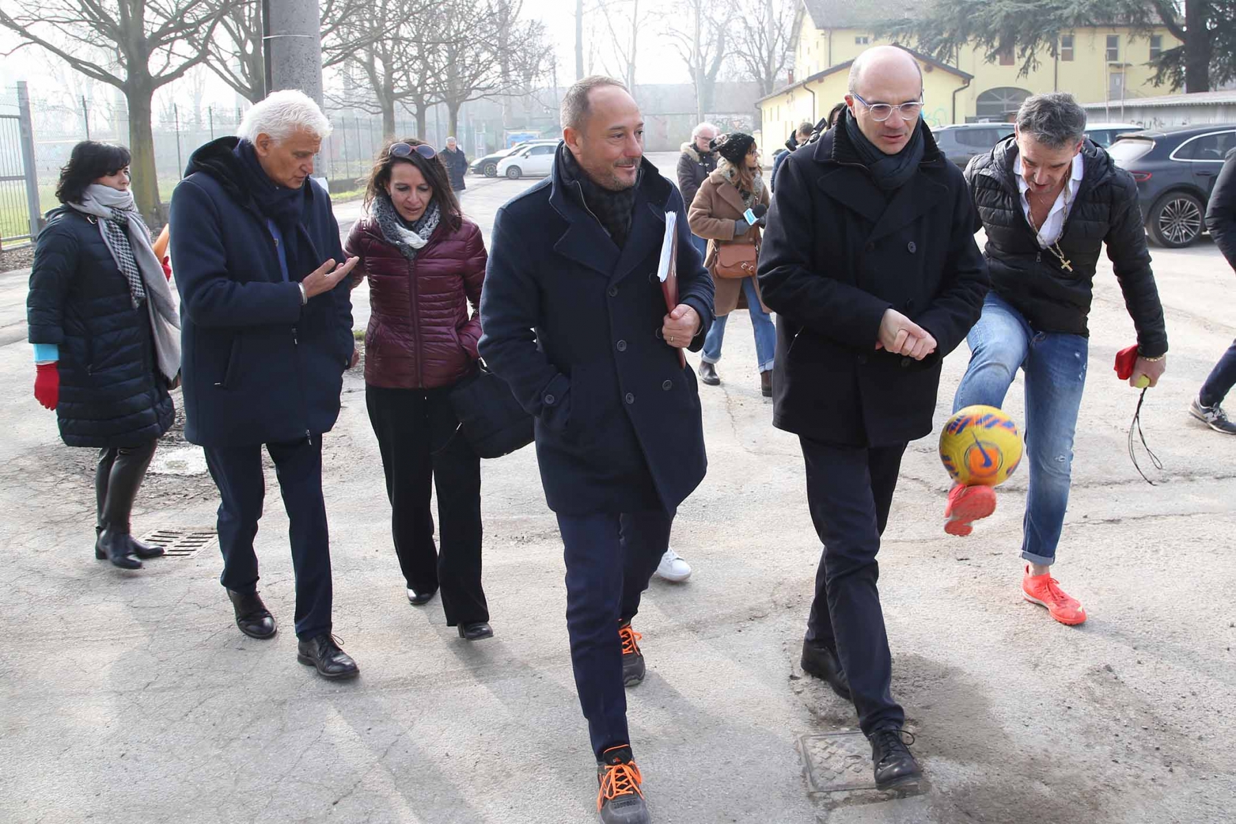 campi via agosti reggiana lavori 2023 sopralluogo (2)