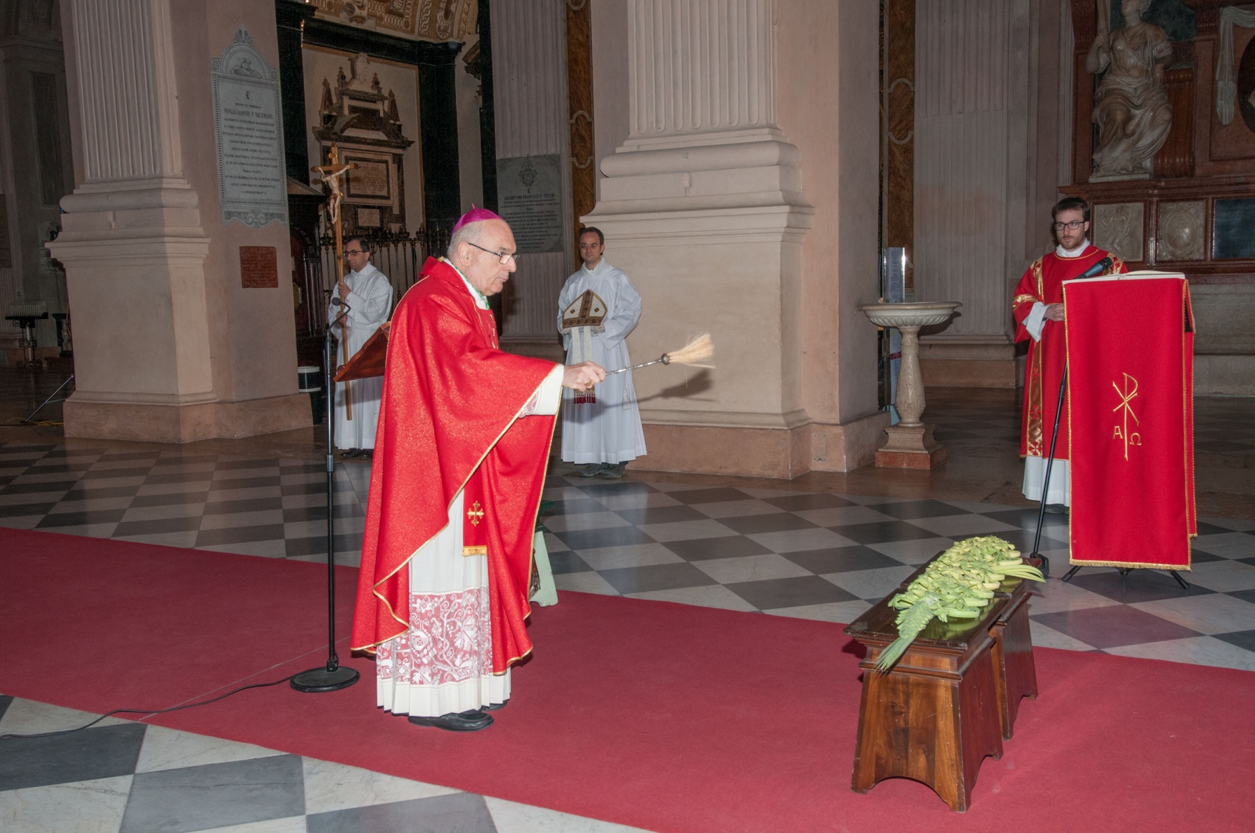 messa palme vescovo reggio emilia 5 4 2020 (5)