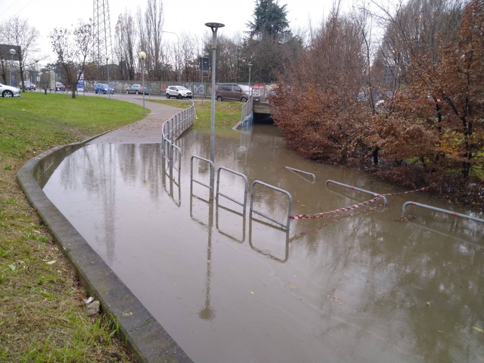 sottopasso allagato via Inghilterra (4)