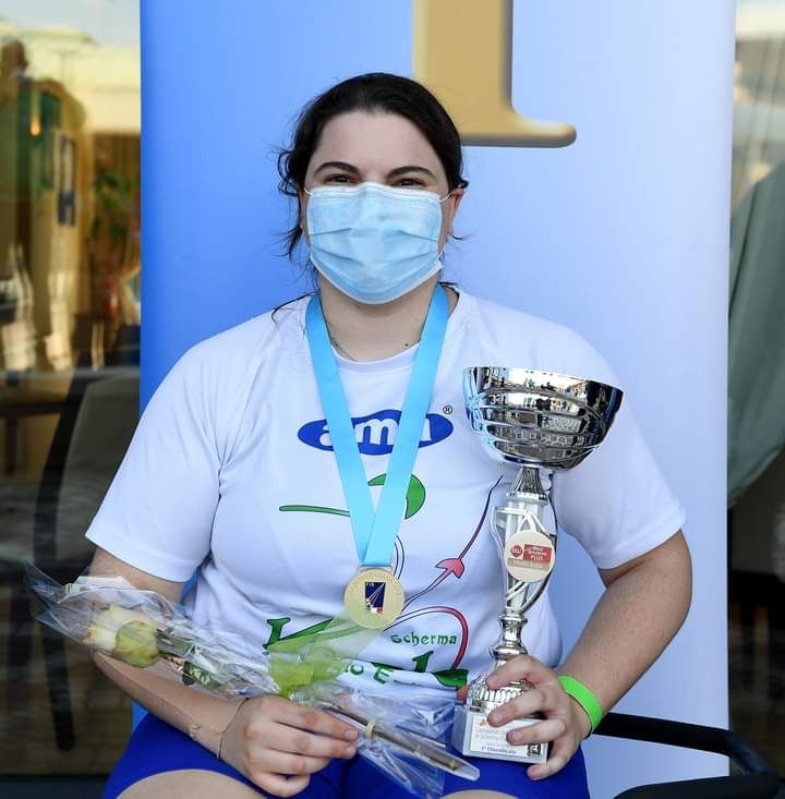 scherma spada veronica martini campionessa italiana 1 6 2021 (1)