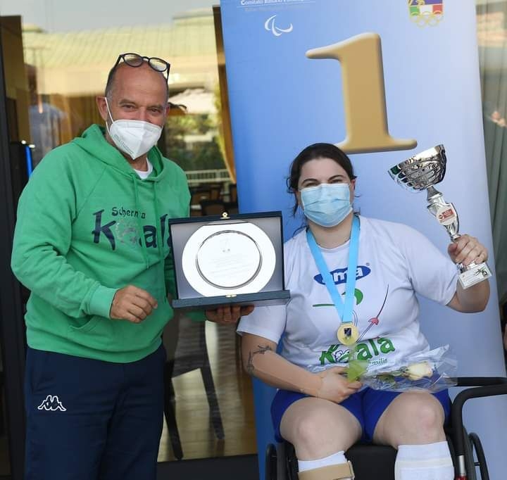 scherma spada veronica martini campionessa italiana 1 6 2021 (2)