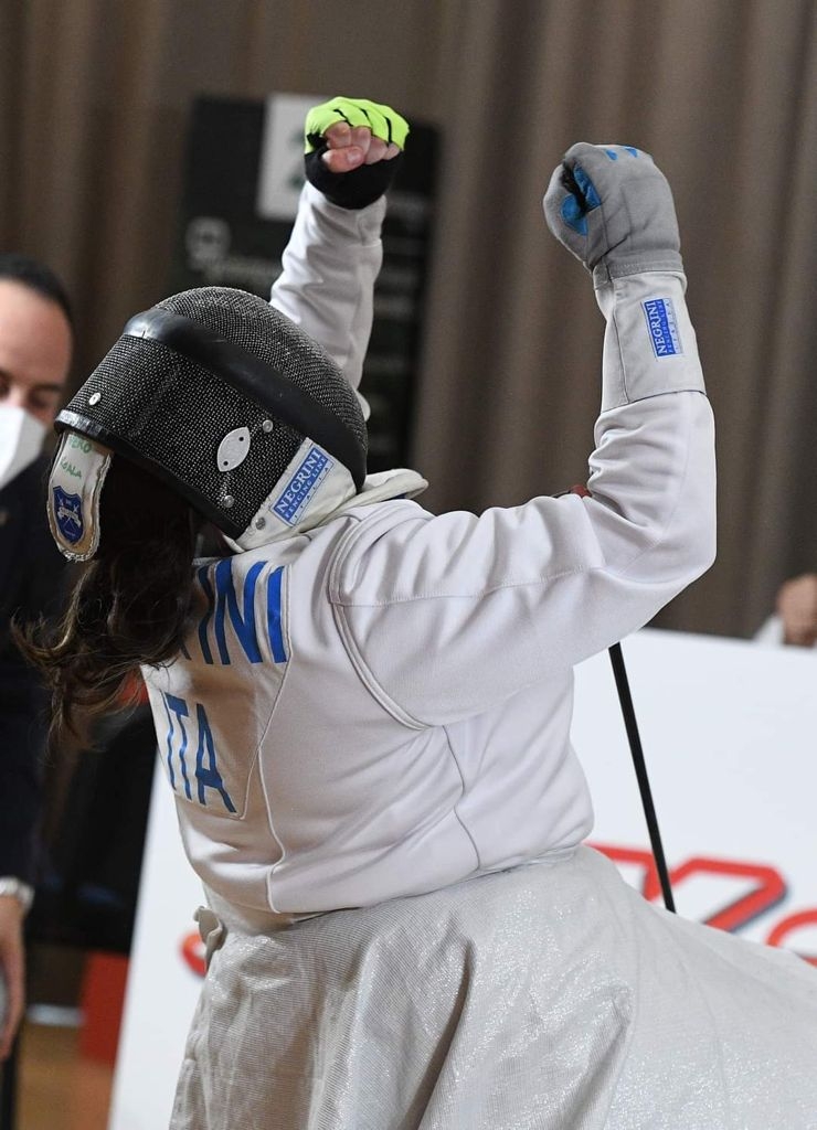 scherma spada veronica martini campionessa italiana 1 6 2021 (4)