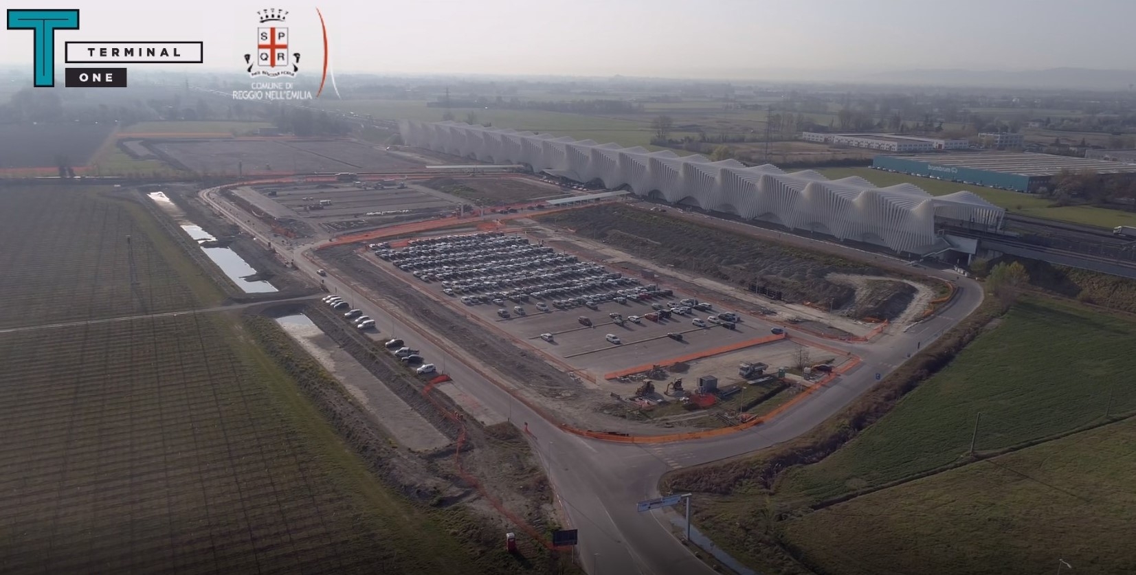 Stazione Av Mediopadana - cantieri parcheggi 02