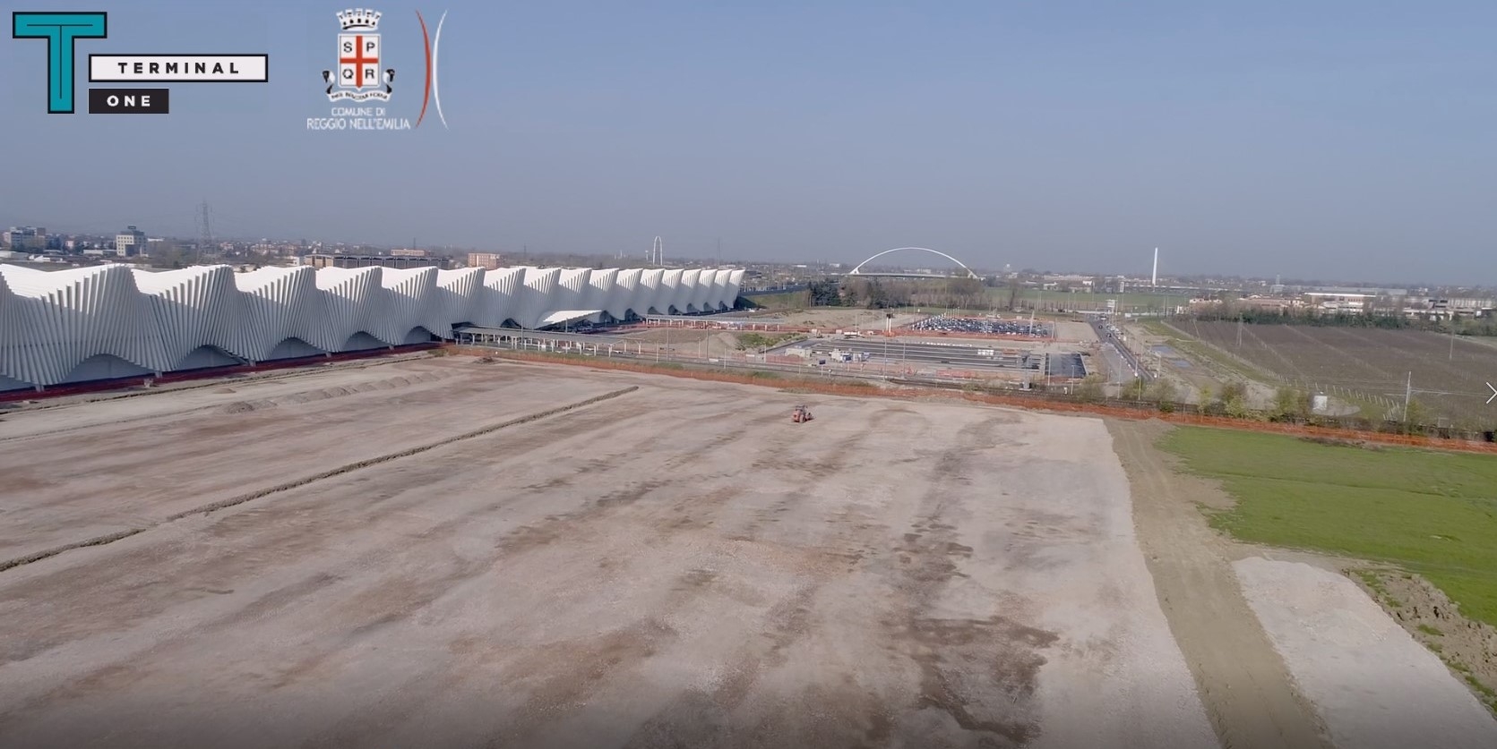 Stazione Av Mediopadana - cantieri parcheggi 05