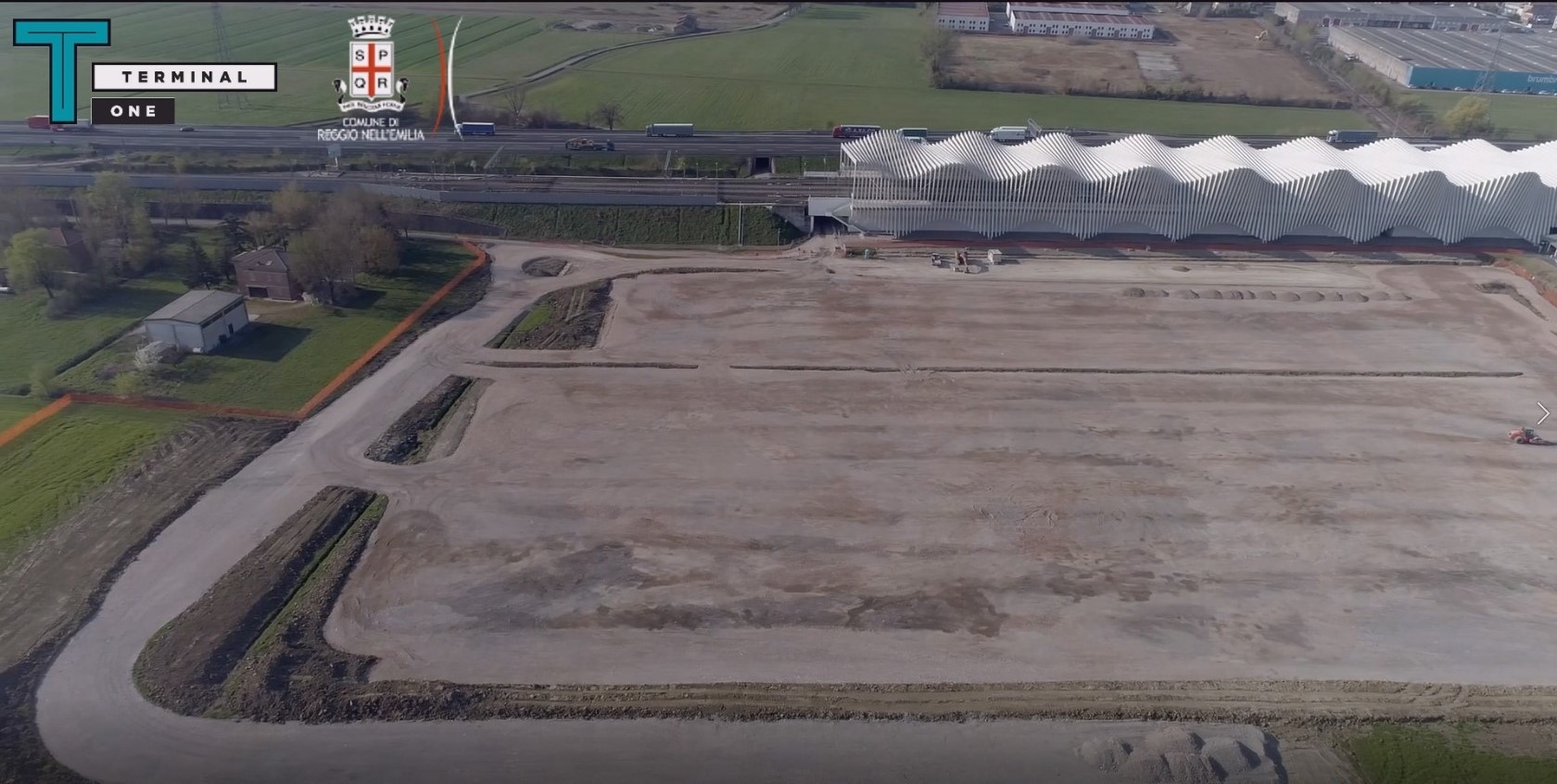 Stazione Av Mediopadana - cantieri parcheggi 07